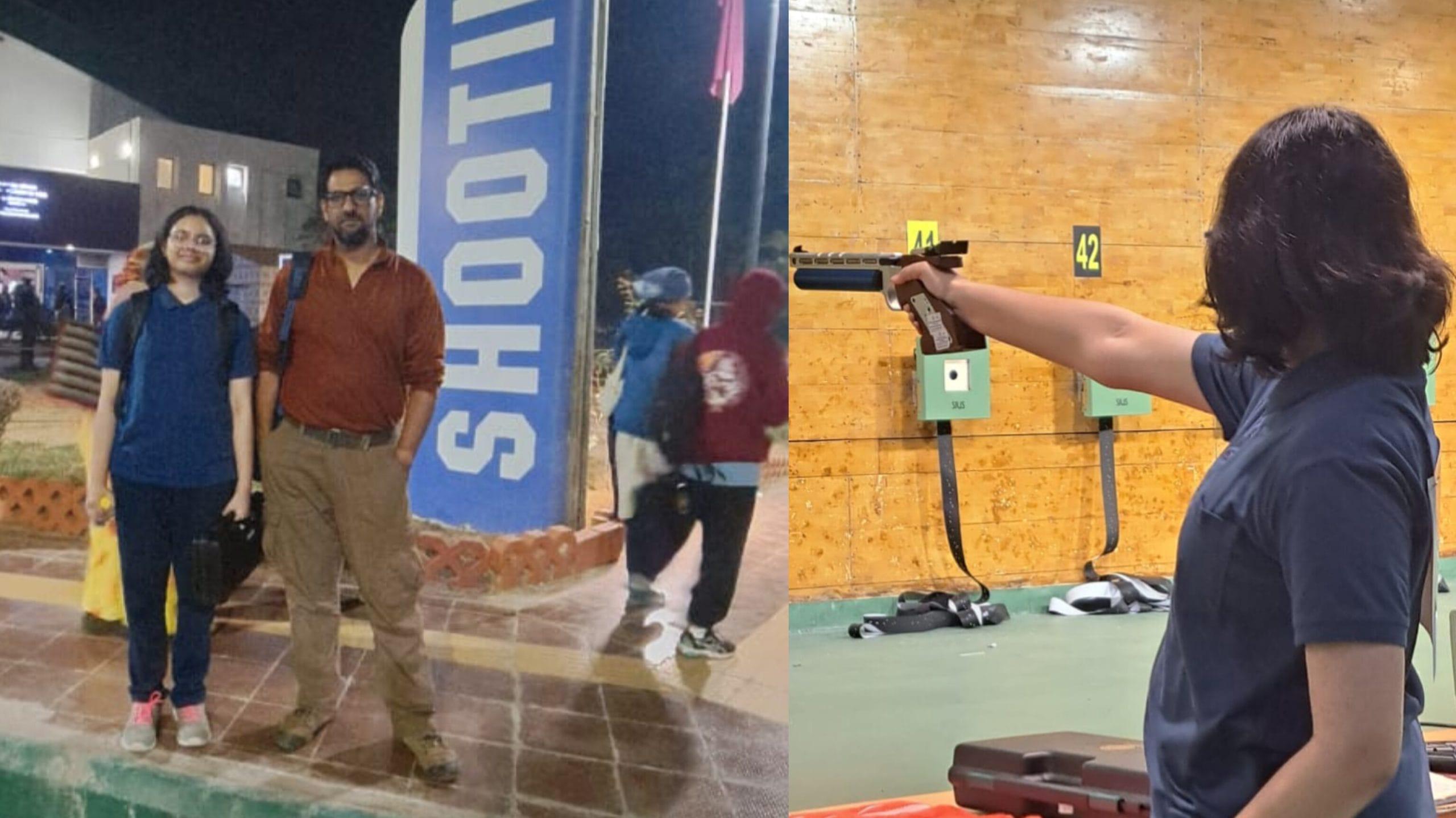 Bhopal student Pawni Bajpai earns ‘Renowned Shooter’ title in debut at National Shooting Championship