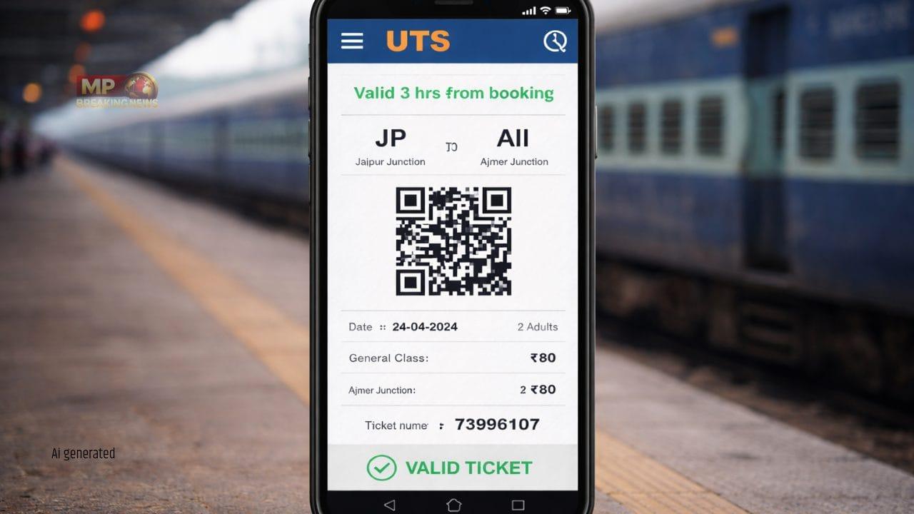 Indian Railways Clarifies on Mobile Ticket Rules: Digital UTS Tickets Valid, No Printout Needed