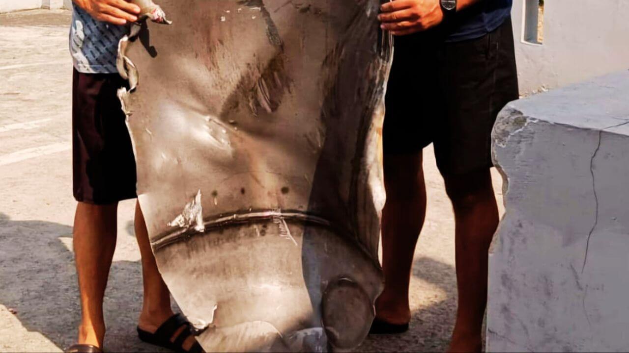 आकाशातून छतावर पडला 50 किलो वजनाचा धातू, उमरेडमध्ये भीती, नेमका काय घडला प्रकार?