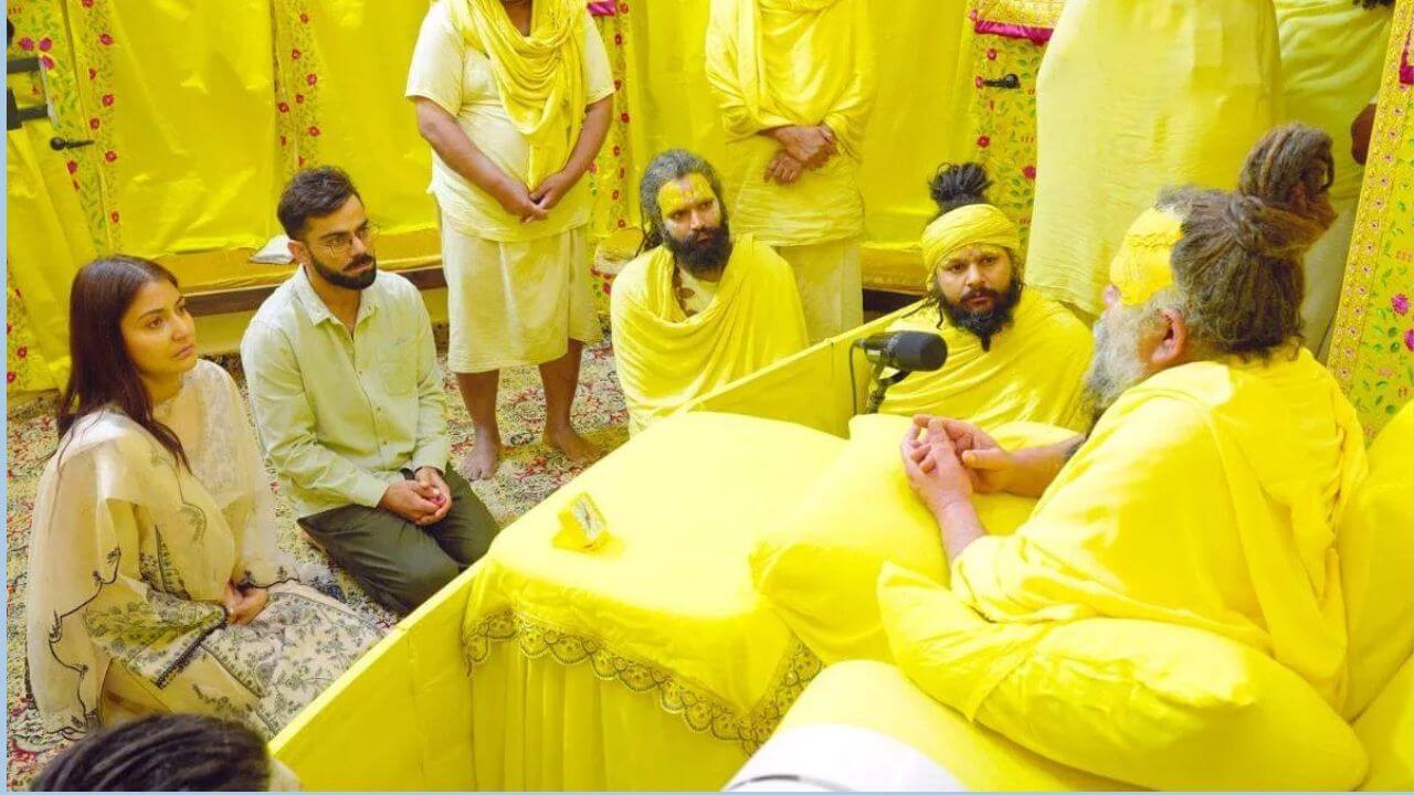 टेस्ट क्रिकेटमधून निवृत्ती घेतल्यानंतर विराट पोहोचला मथुरेत, ७ मिनिटांच्या भेटीत प्रेमानंद महाराज काय म्हणाले?