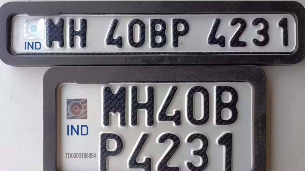 गाड्यांवर HSRP नंबर प्लेट बसवली का? सरकारने दिली मुदतवाढ