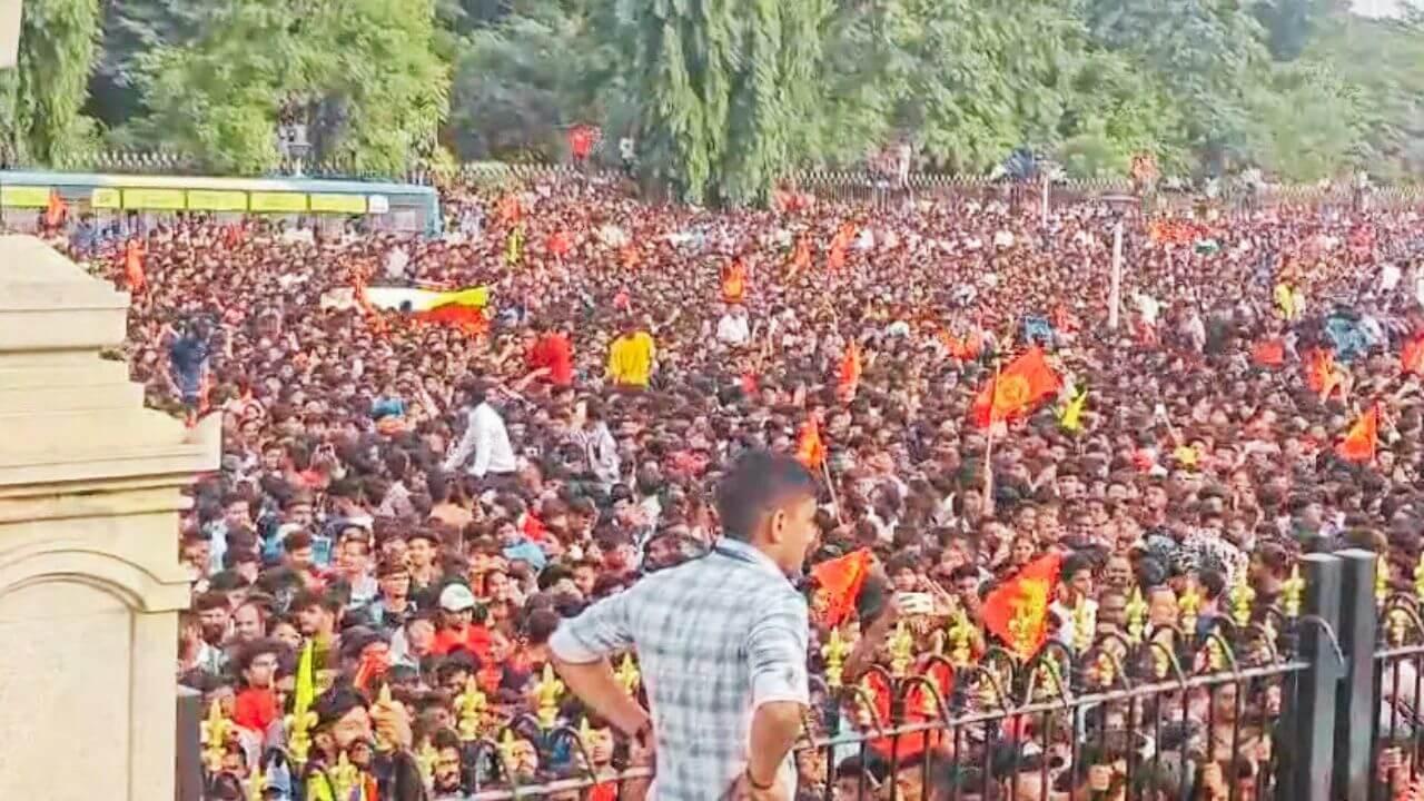 बंगळुरूमध्ये RCB च्या विजयी परेडमध्ये चेंगराचेंगरी, चिन्नास्वामी स्टेडियमजवळ 7 क्रिकेट चाहत्यांचा मृत्यू