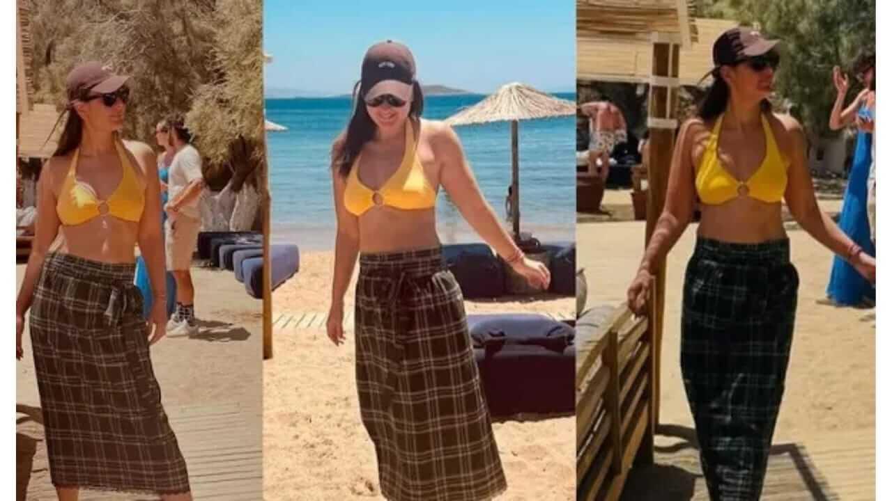 करीना कपूरचं समुद्रकिनारी लुंगीमध्ये फोटोशूट, फोटो सोशल मीडियावर व्हायरल