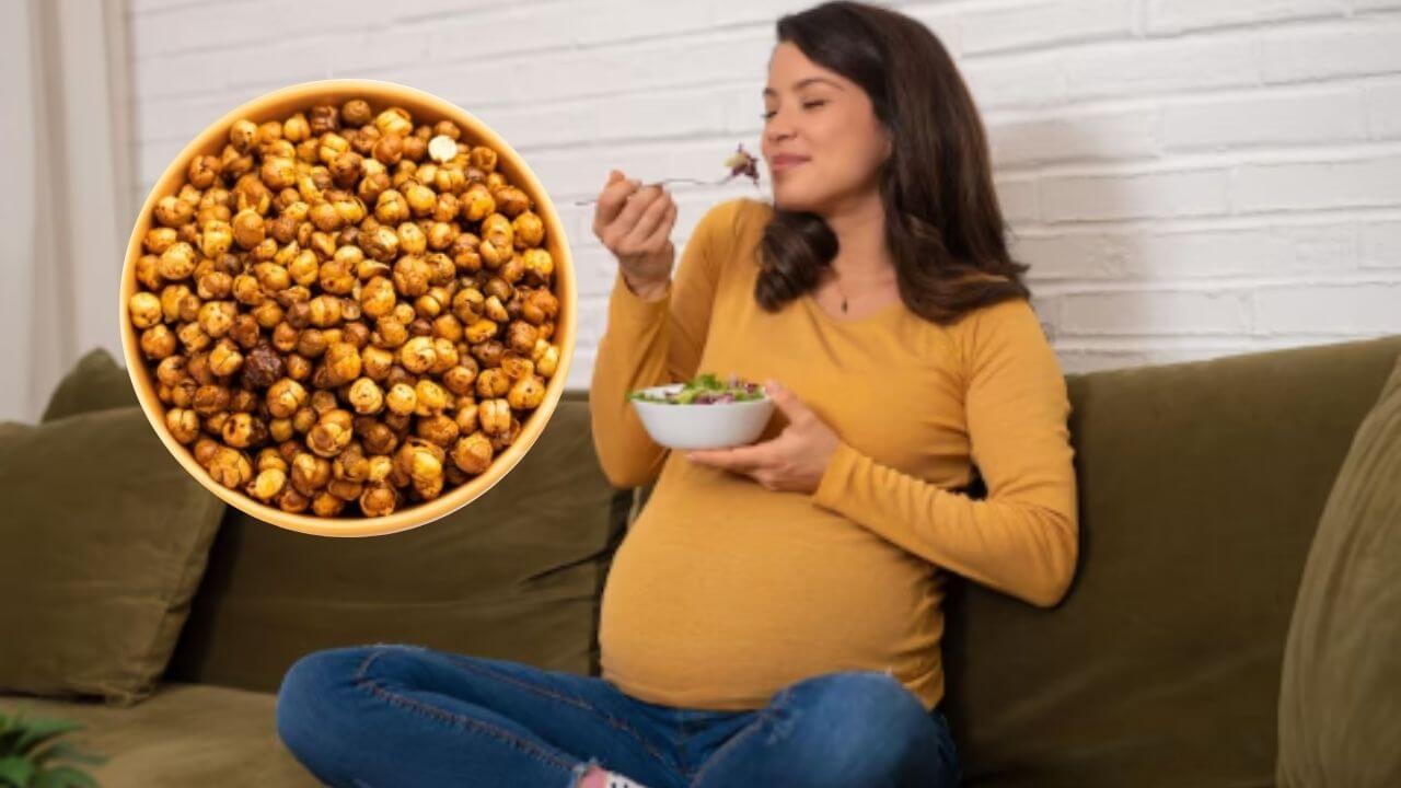 प्रेग्नन्सीमध्ये खा भाजलेले चणे,आईसोबत बाळालाही मिळतील अनेक फायदे