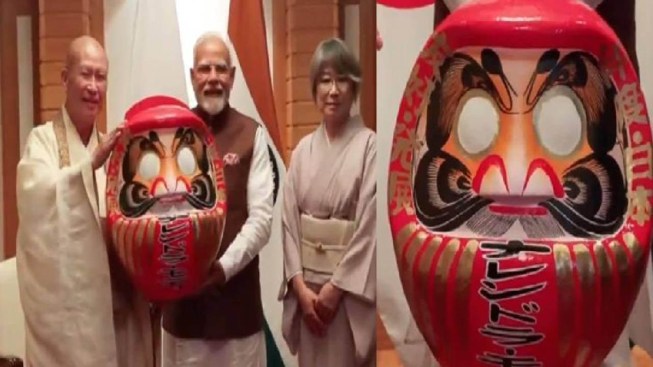 पंतप्रधान मोदींना जपानमध्ये दारूम डॉल मिळाली, ती काय आहे आणि कोणत्या धर्माशी संबंधित आहे? जाणून घ्या