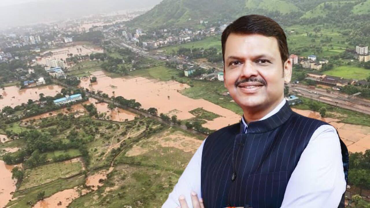 Devendra Fadnavis : पूरग्रस्त शेतकऱ्यांना सर्वात मोठा दिलासा; मुख्यमंत्री फडणवीसांची महत्वाची घोषणा