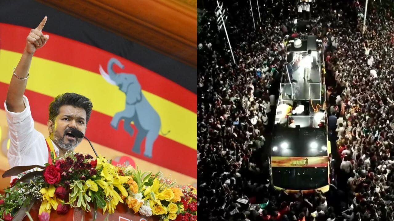 Karur stampede: TVK प्रमुख विजयच्या पक्षातील नेत्यांवर गुन्हा दाखल; प्रकरणाची सीबीआय चौकशी होण्याची शक्यता