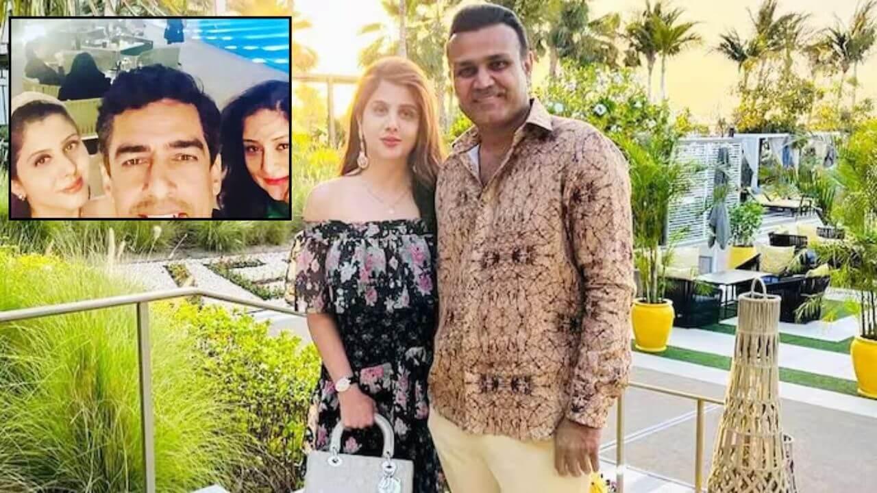 सेहवागच्या पत्नीचे BCCI चा अध्यक्ष मिथुन मन्हाससोबत अफेअर? जुन्या फोटोमुळे चर्चा सुरू