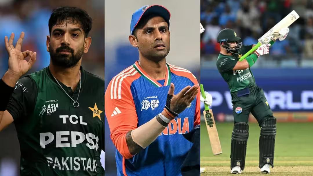 ICC ची कारवाई: हारिस रऊफ दोन सामन्यांसाठी निलंबित, बुमराह आणि सूर्यालाही शिक्षा; आशिया कपशी संबंधित प्रकरण