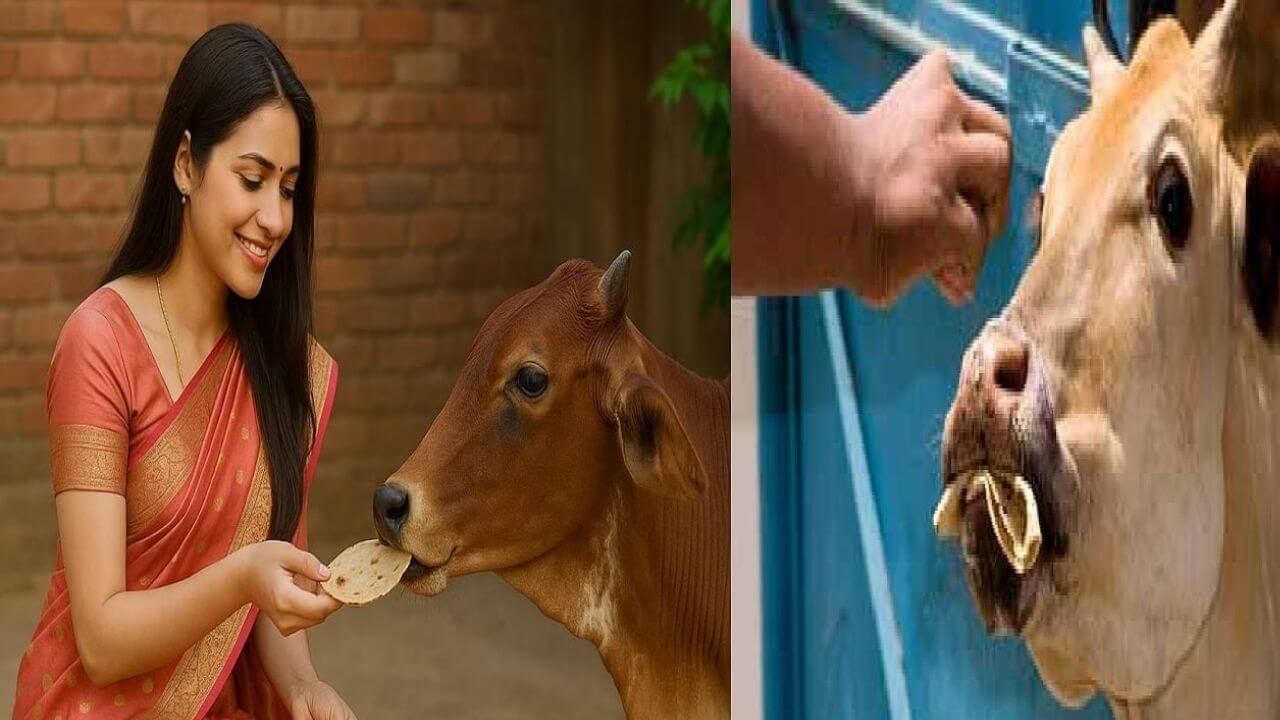 गायीला भाकरी खाऊ घातल्याने फळफळते नशीब; पण या गोष्टी लक्षात ठेवा