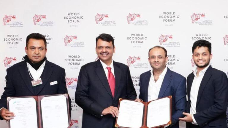 महाराष्ट्र भारताच्या भविष्याचे पॉवर हाऊस, दावोसमध्ये पहिल्याच दिवशी 14 लाख 50 हजार कोटी गुंतवणुकींचे 19 सामंजस्य करार
