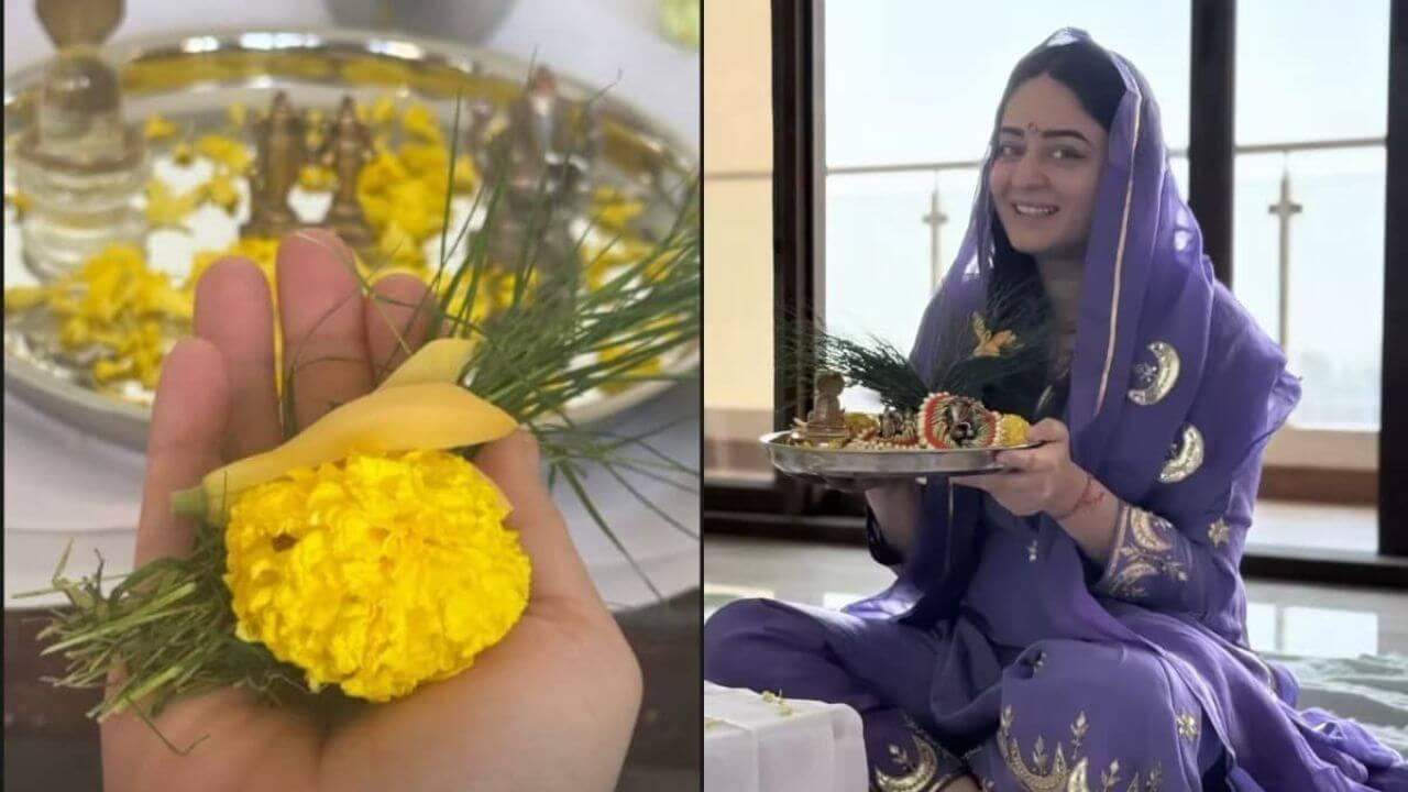 डिवोर्सनंतर महिन्याभरातच माही विजची नवी वाटचाल; परिवारासोबत गृहप्रवेशाची विधीपूजा