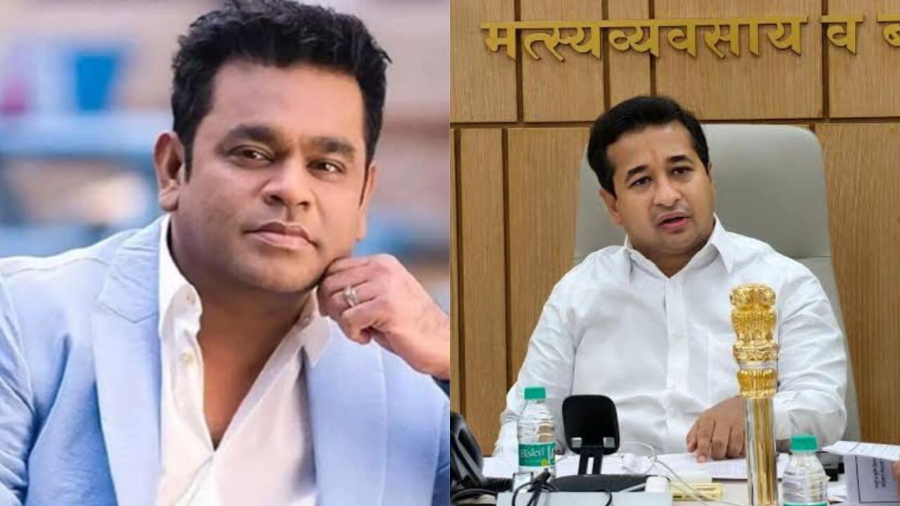 एआर रहमान यांच्या वक्तव्यावरून नितेश राणे आक्रमक; एंटरटेनमेंट प्लॅटफॉर्मवर आमंत्रण देण्यावरही प्रश्नचिन्ह
