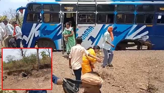 चलती बस के अचानक खुल गए पहिए, खतरे में पड़ी यात्रियों की जान