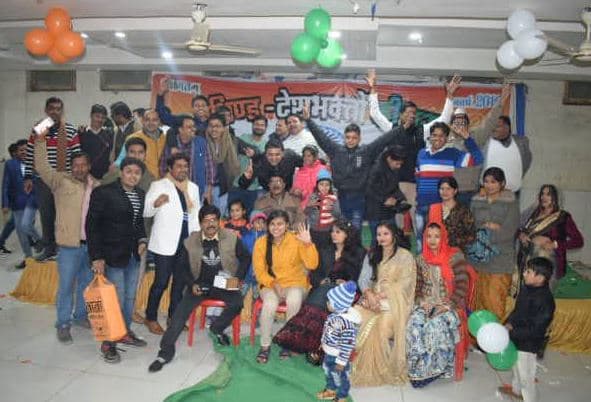 देश की प्रथम व्हाट्सएप ग्रुप एडमिन पार्टी का भिंड में हुआ आयोज
