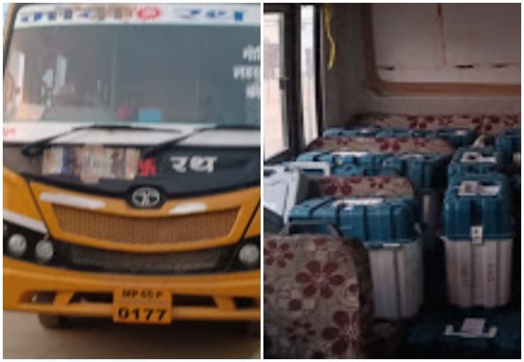 अब यहां मतदान के तीन दिन बाद स्ट्रॉग रूम पहुंची EVM, मचा हंगामा