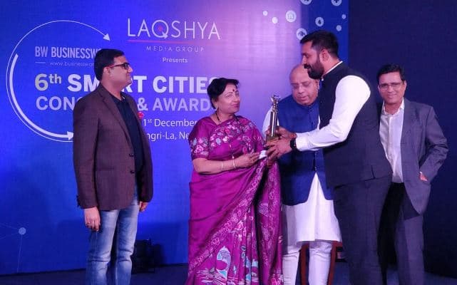 ग्वालियर को मिला राष्ट्रीय अवार्ड स्मार्ट सिटी का वन सिटी वन एप सम्मानित
