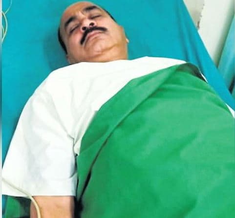 मंत्री से मिलने पर ASI को पड़ी ऐसी फटकार, चक्कर खाकर गिरा, अस्पताल में भर्ती