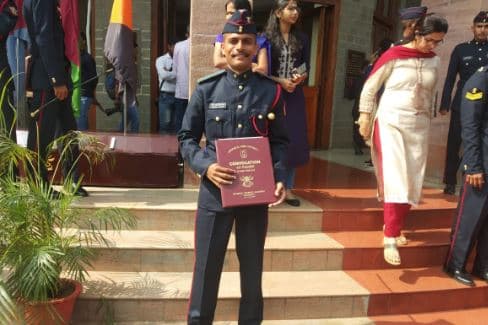मुंगावली के उपेंद्र प्रताप सिंह तोमर एनडीए से हुए पासआउट