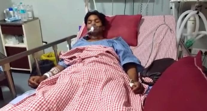 कर्जमाफी न होने से दुखी किसान ने खाया जहर, हालत नाजुक