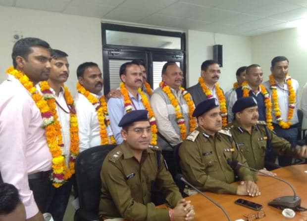 IG ने किया ऐलान, अब नहीं बचेगा कोई भी माफिया, पुलिसकर्मियों का किया सम्मान