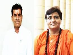 कांग्रेस विधायक को चुनौती देने के बाद सोशल मीडिया पर छाईं साध्वी प्रज्ञा