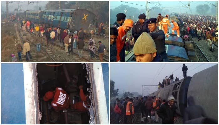 बड़ा रेल हादसा : सीमांचल एक्सप्रेस की 11 बोगियां पटरी से उतरी, 7 की मौत, कई घायल