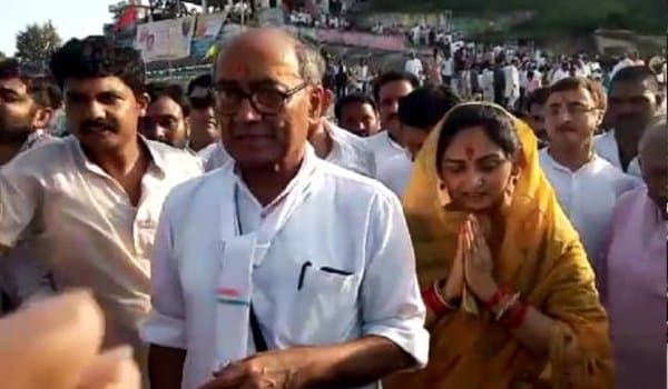 आज से शुरु होगी दिग्विजय की ‘भोपाल यात्रा’, 7000 संतों के शामिल होने का दावा