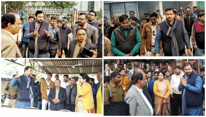कमलाराजा अस्पताल में बनेगा रेन बसेरा एवं बच्चों के लिए झूला घर, विधायक ने दिए निर्देश