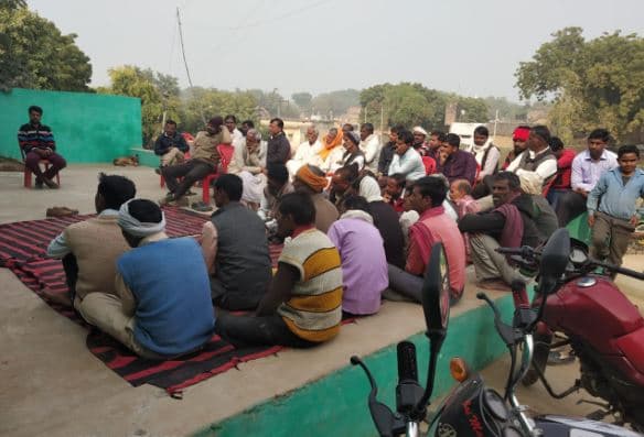 ग्राम अरुषि ने लिया शराब बंदी का संकल्प