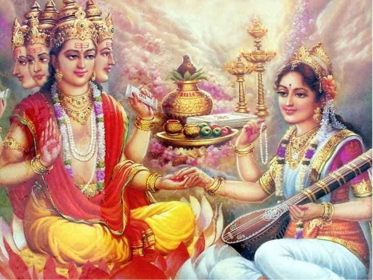 अपनी ही पुत्री की सुंदरता पर मोहित हो गए थे ब्रह्माजी, इसी कारण नहीं होती उनकी पूजा