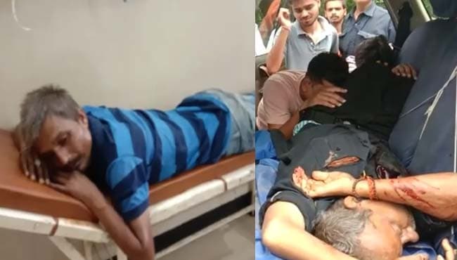 VIDEO: कैश वैन पर फायरिंग कर बड़ी लूट, गार्ड की गोली लगने से मौत, ड्राइवर घायल