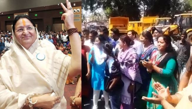 VIDEO: स्वच्छता का सिरमौर बना इंदौर, सफाई के सिपाहियों ने ऐसे मनाया जश्न