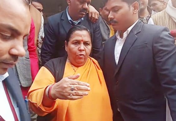 राजनीतिक संरक्षण है नदियों में अवैध उत्खनन का सबसे बड़ा कारण : उमा भारती