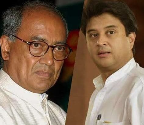 BJP नेता की फिसली जुबान, दिग्विजय-सिंधिया को लेकर की आपत्तिजनक टिप्पणी, कांग्रेस ह���ई हमलावर