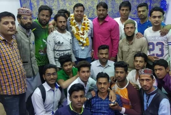 मध्यप्रदेश कांग्रेस आईटी सोशल मीडिया सेल जिलाध्यक्ष बनने पर पुनित तिवारी का स्वागत
