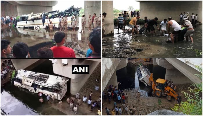 बड़ा हादसा: अनियंत्रित होकर नाले में गिरी बस, 29 यात्रियों की मौत, CM ने किया मुआवजे का ऐलान