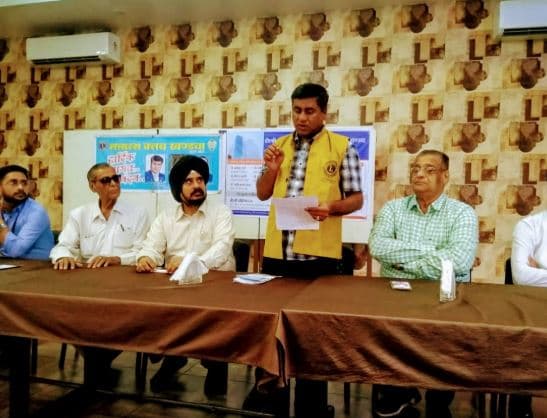 लायन्स क्लब खण्डवा द्वारा शेल्बी हॉस्पिटल के सहयोग से नि:शुल्क स्वास्थ्य शिविर