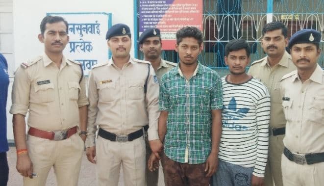 हेरोइन बेचते 2 लोगो को दबोचा, 1 लाख 15 हजार बताई जा रही कीमत