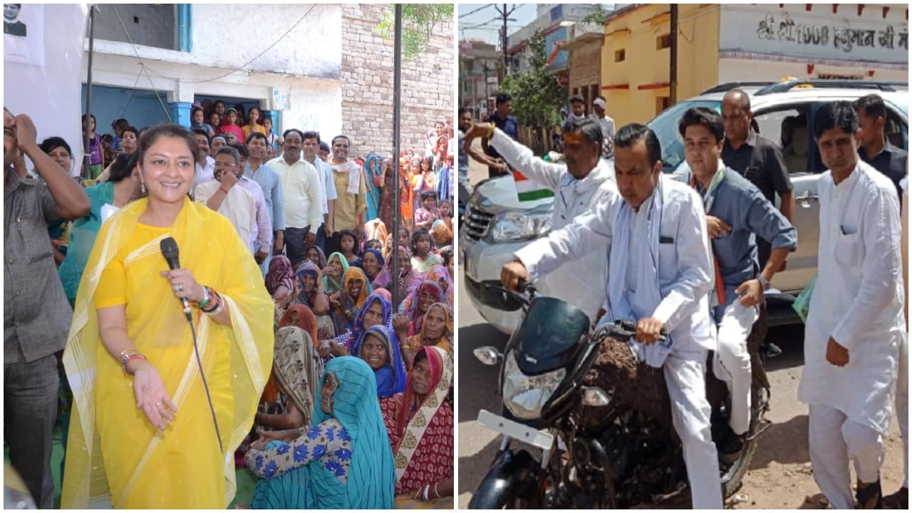 लोकसभा चुनाव: सिंधिया से आगे निकली प्रियदर्शनी, 34 दिन में कर दी 105 चुनावी सभाएं