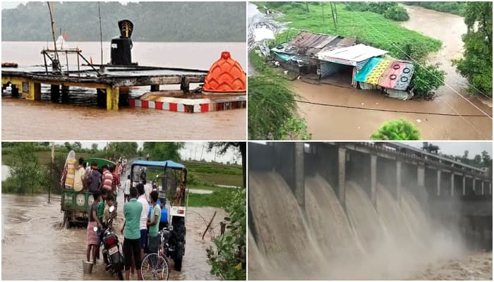 MP में भारी बारिश से कई जगह बिगड़े हालात, अगले 24 घंटे इन जिलों में भारी वर्षा का अलर्ट