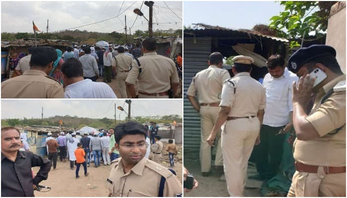 भोपाल: भारी पुलिस बल के बीच मासूम का किया गया अंतिम संस्कार, आरोपी पर इनाम घोषित