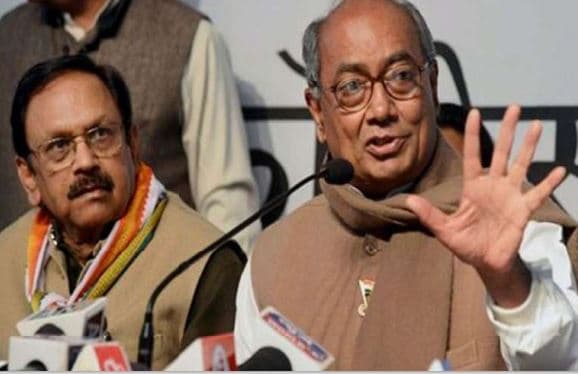 गांधी परिवार की SPG सुरक्षा हटाने पर भड़की एमपी कांग्रेस, दिग्गी ने की पुर्नविचार की मांग