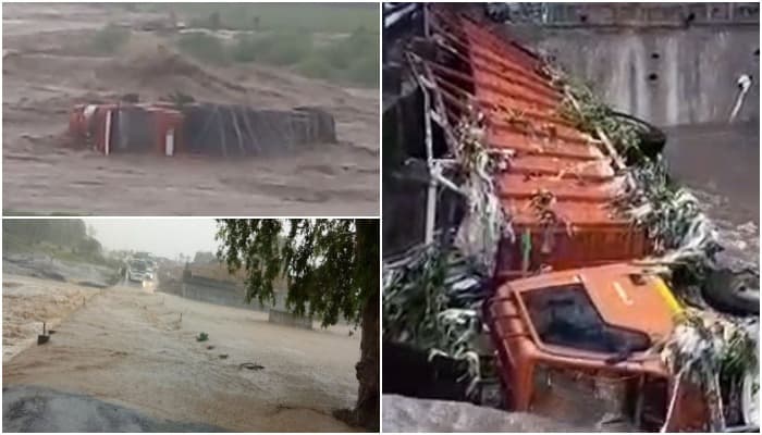 MP: भारी बारिश से किसानों की फसलें तबाह, बाढ़ में बही आयशर, मंत्री का काफिला फंसा
