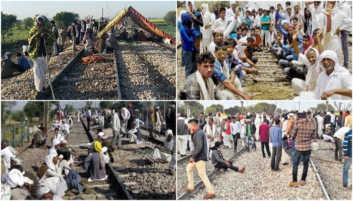 तीसरे दिन भी गुर्जर आंदोलन जारी, यातायात प्रभावित, दो दर्जन से ज्यादा ट्रेन रद्द, यात्री हो रहे परेशान