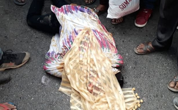 कंटेनर ने युवती को कुचला, मौके पर ही मौत, ड्राइवर फरार