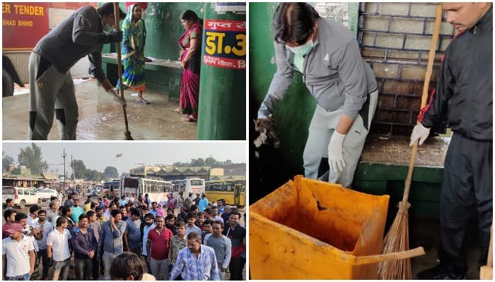 भिंड विधायक का सफाई अभियान, 2 घंटे तक लगाई झाड़ू, बोले-‘यह हमारी जिम्मेदारी’