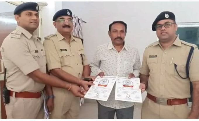 क्राइम ब्रांच के 51 वर्षीय आरक्षक ने मास्टर्स एथेलेटिक्स चैम्पियनशिप में जीता गोल्ड