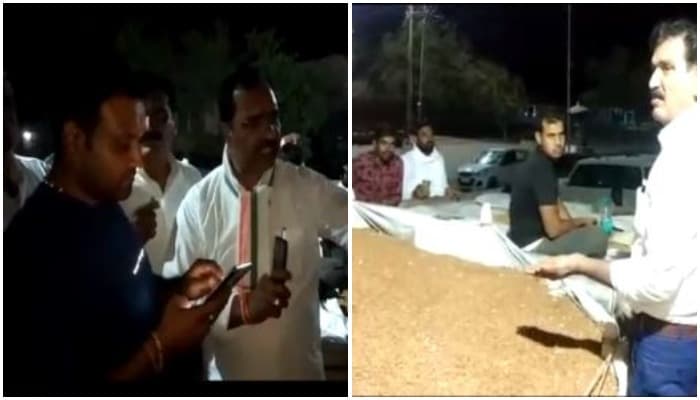 किसानों से रिश्वत मांगने पर भड़के जिलाध्यक्ष, कार्रवाई ना करने पर पुलिस को दी CM की धमकी