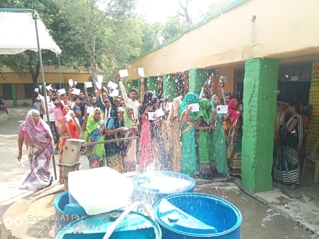 अब तक का सबसे शांतिपूर्ण रहा भिंड का चुनाव, मतदान का प्रतिशत भी बढ़ा